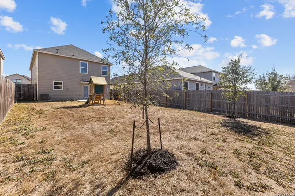 a backyard of a house