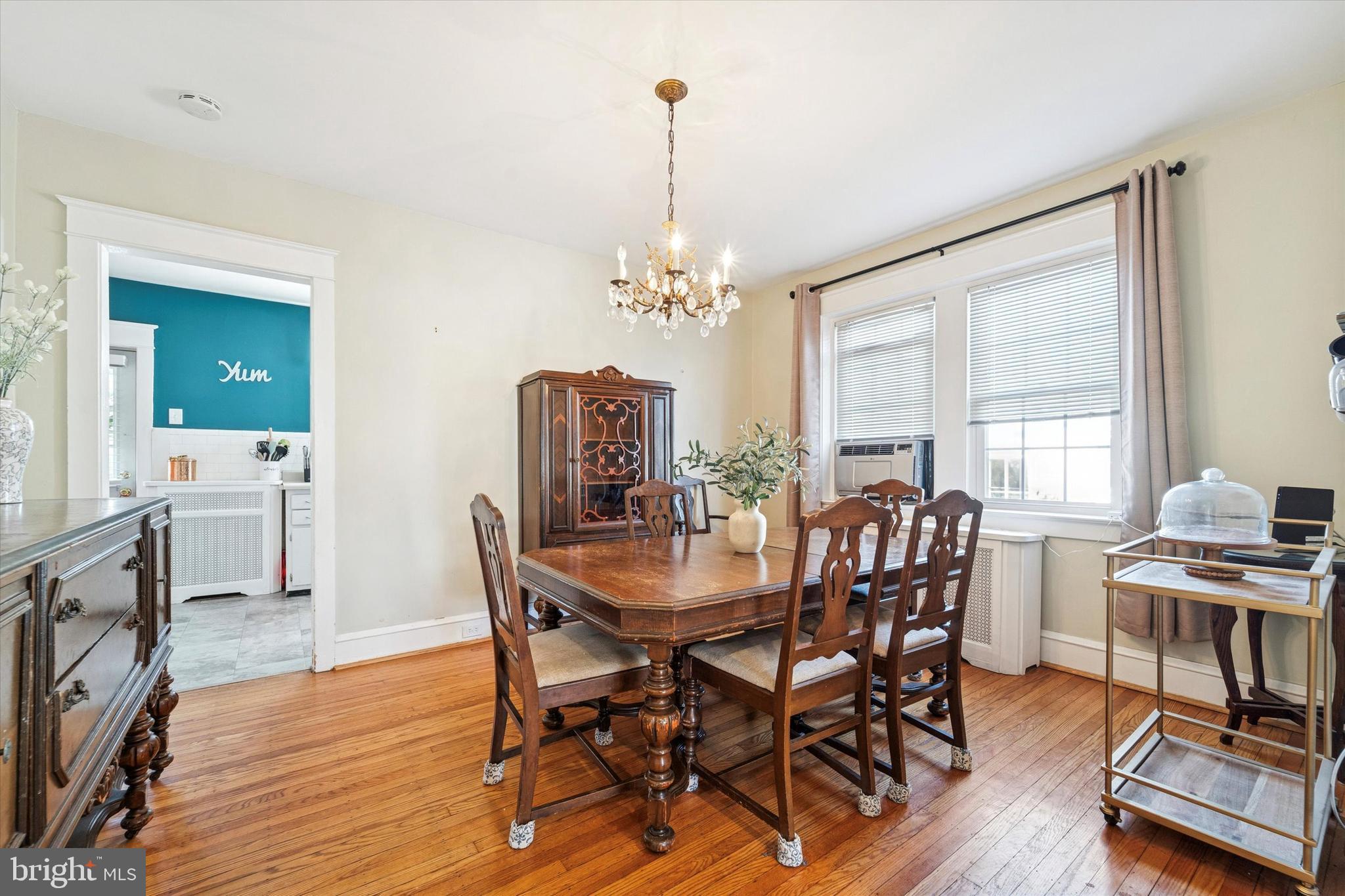 208 Harwicke Road Springfield, PA 19064 - Photo 8 of 25 a view of a dining room with furniture window and wooden floor