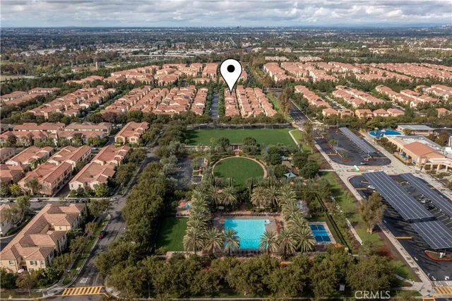 a view of a lake with a yard