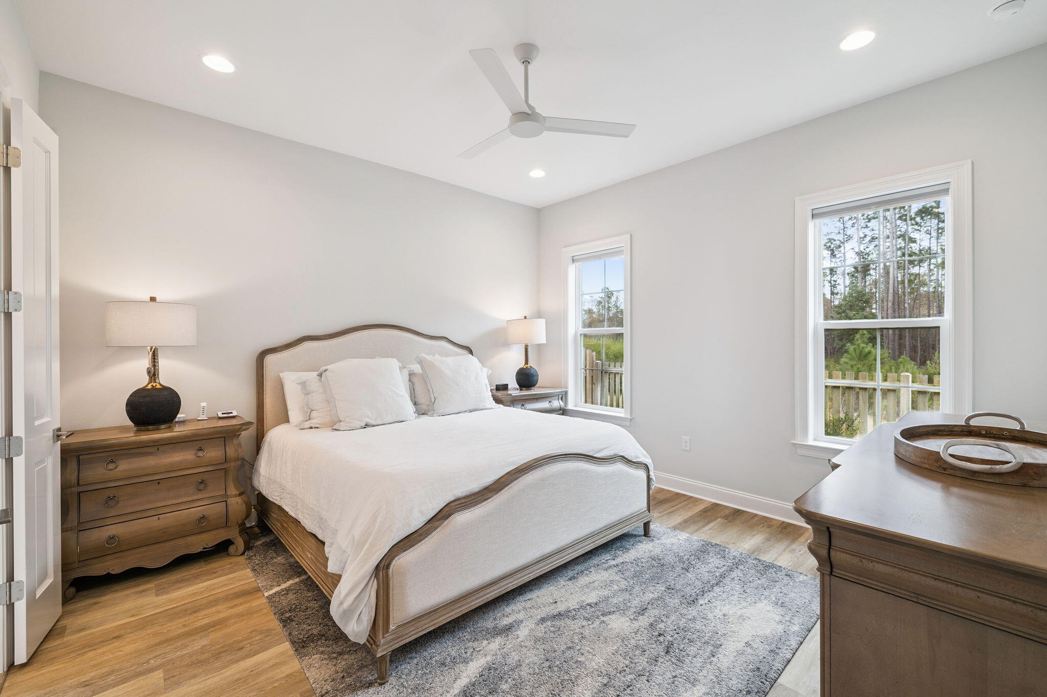 129 Suwannee Dr Inlet Beach Inlet Beach, FL 32461 - Photo 17 of 43 a bedroom with a large bed and a window