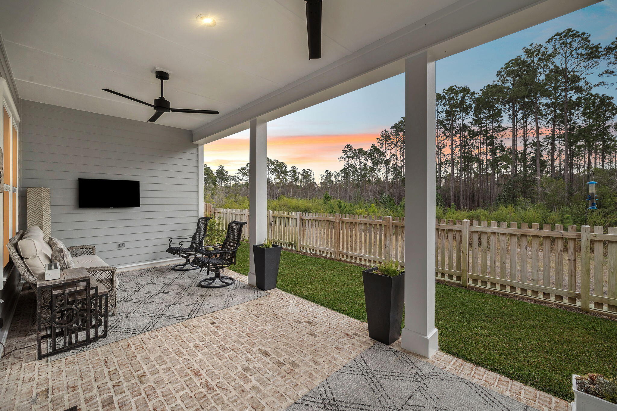 129 Suwannee Dr Inlet Beach Inlet Beach, FL 32461 - Photo 3 of 43 a view of a porch with furniture