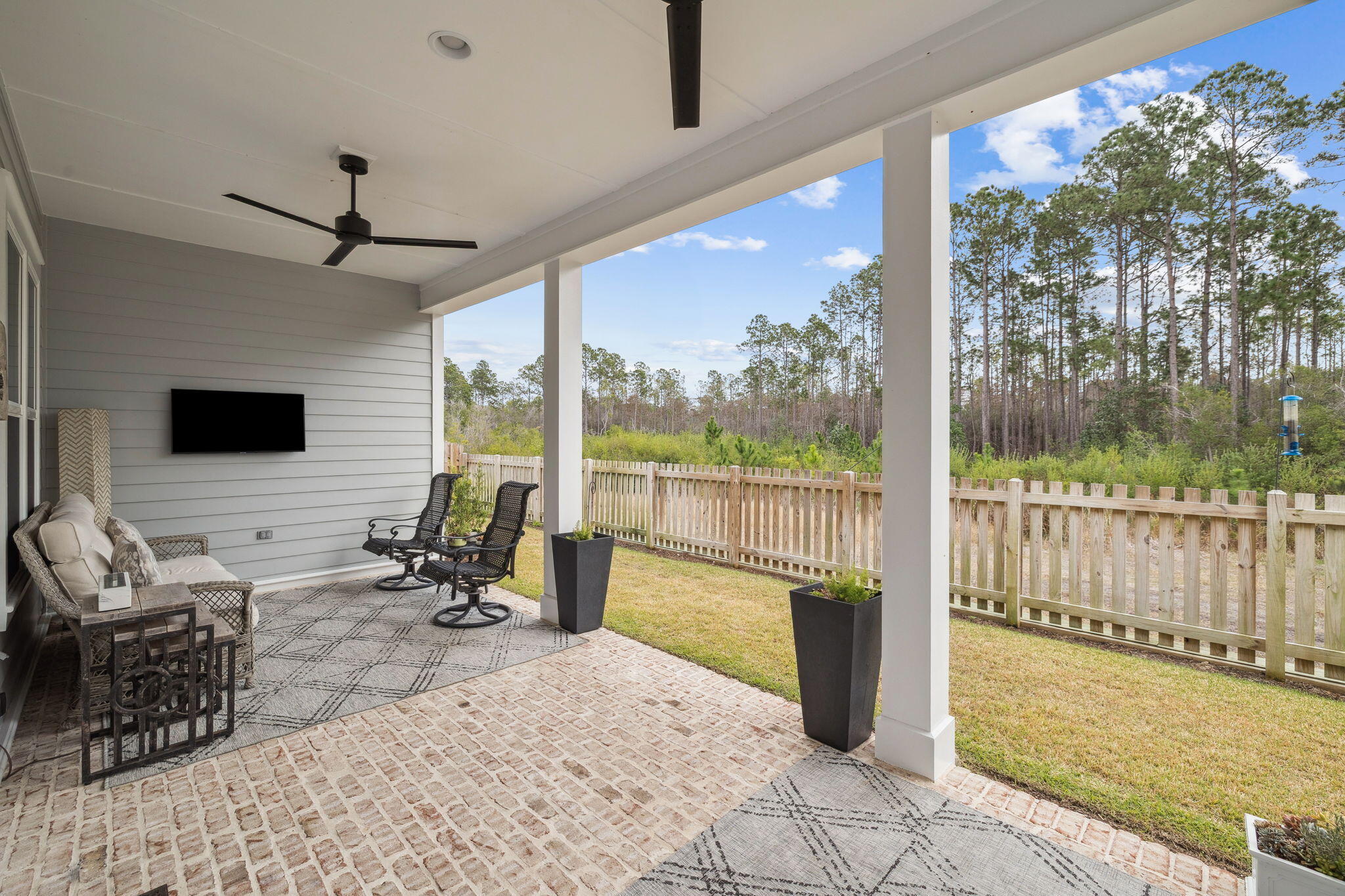 129 Suwannee Dr Inlet Beach Inlet Beach, FL 32461 - Photo 31 of 43 a view of a workspace with furniture and floor to ceiling window