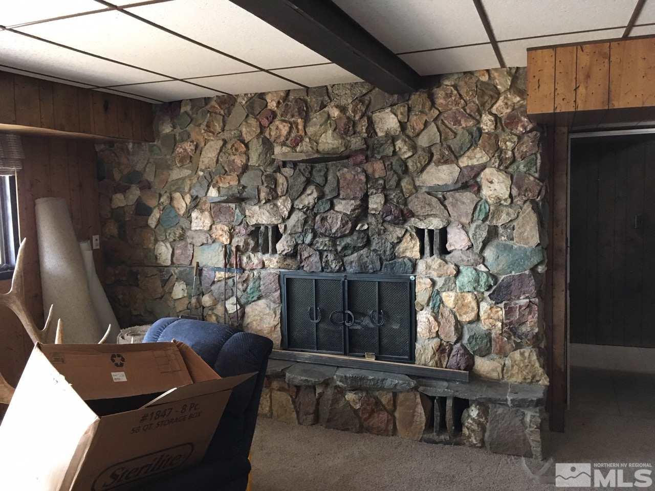 4305 Drake Way Washoe Valley, NV 89704 - Photo 11 of 21 a living room with furniture and a fireplace
