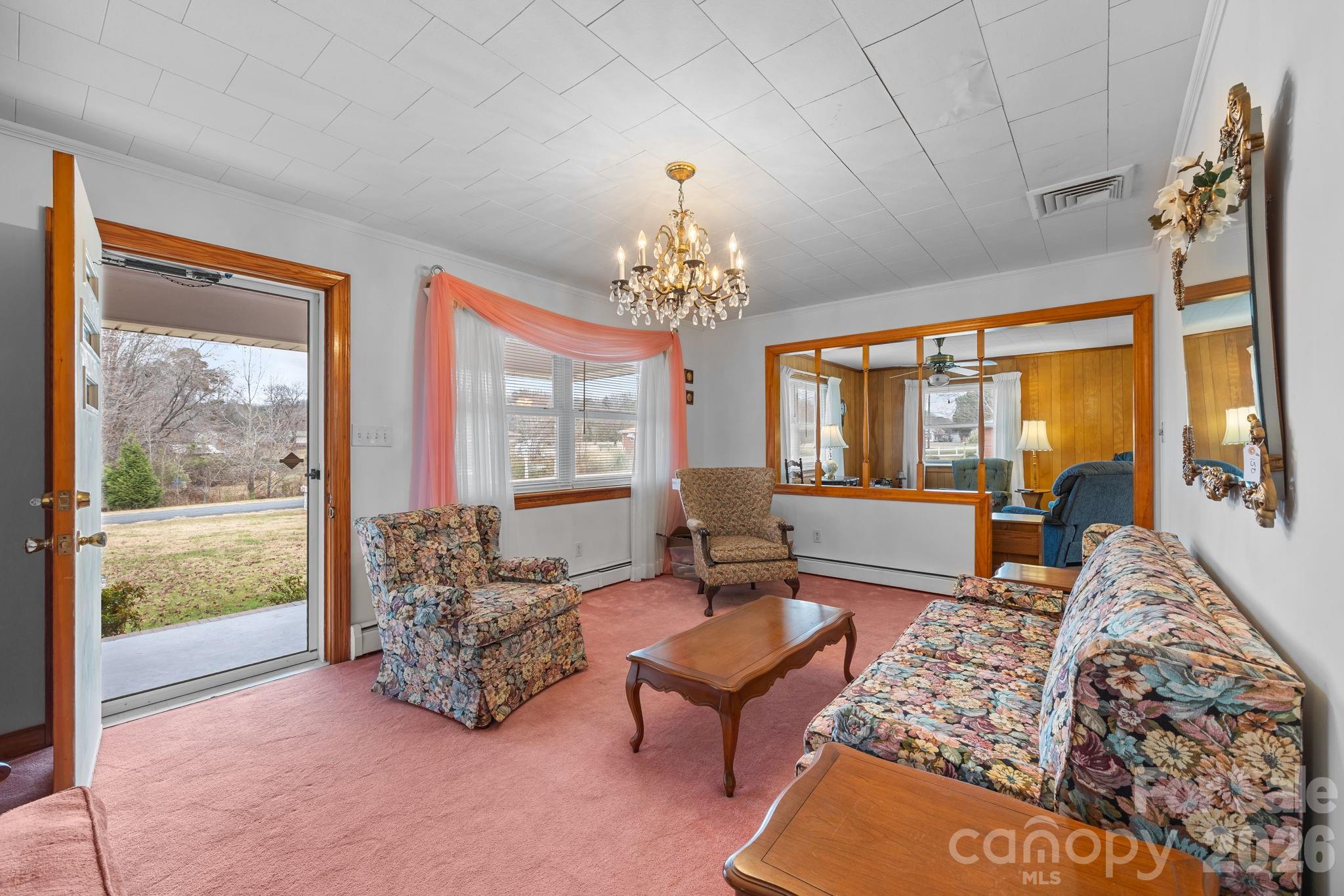 2050 Lake Road Salisbury, NC 28146 - Photo 9 of 41 a living room with furniture and a large window