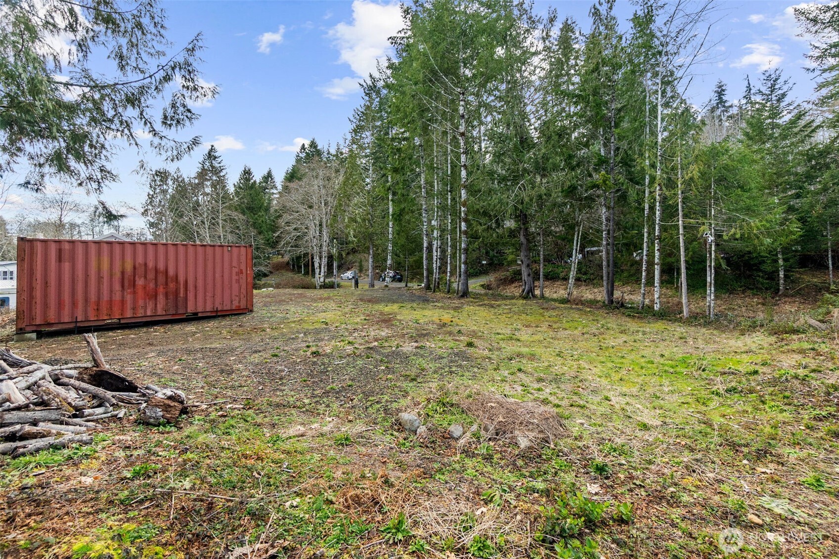 21 West Prairie Loop Road Elma, WA 98541 - Photo 16 of 40 a backyard of a house with lots of green space