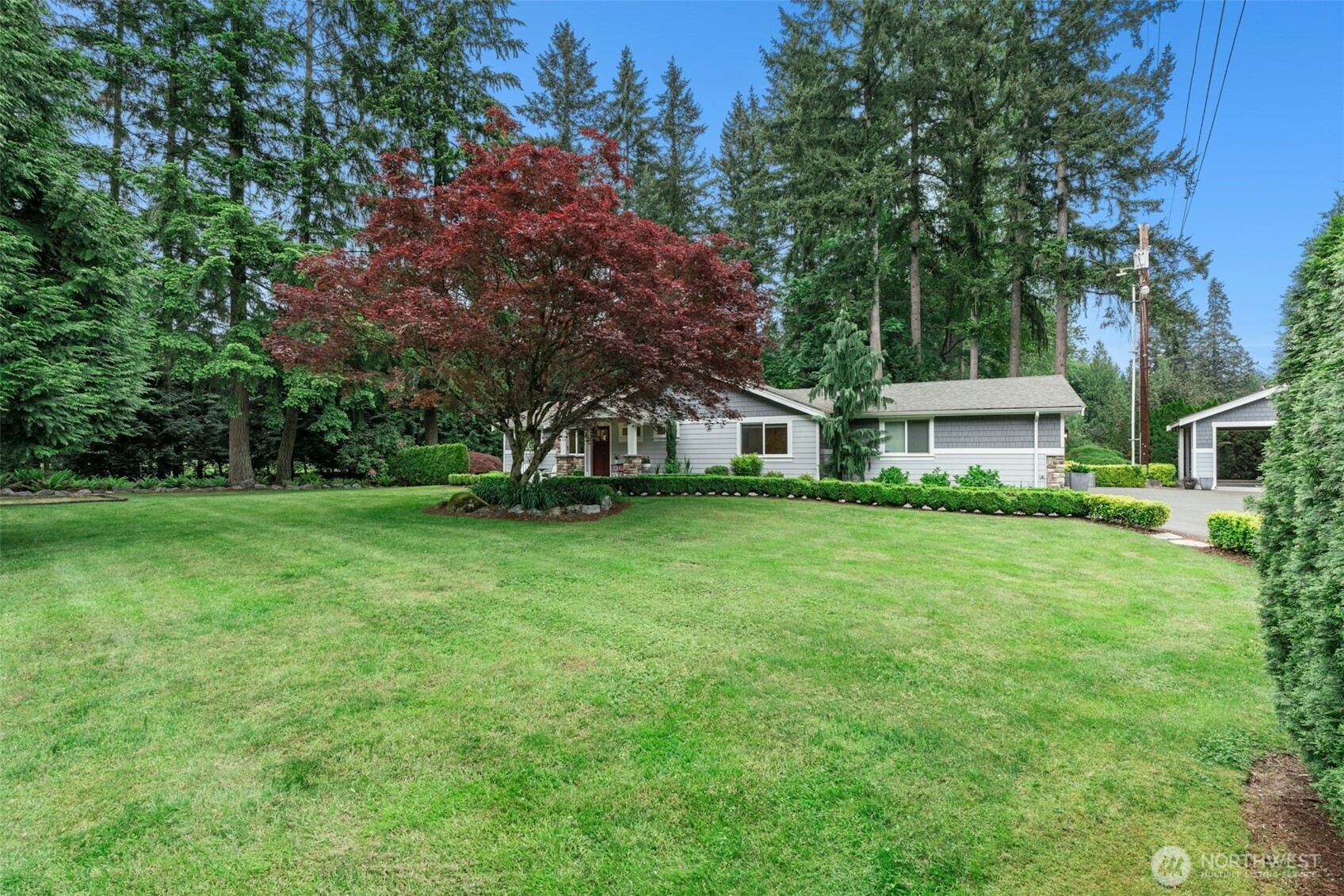 23307 49th Avenue Southeast Bothell, WA 98021 - Photo 33 of 37 a view of a house with backyard and garden
