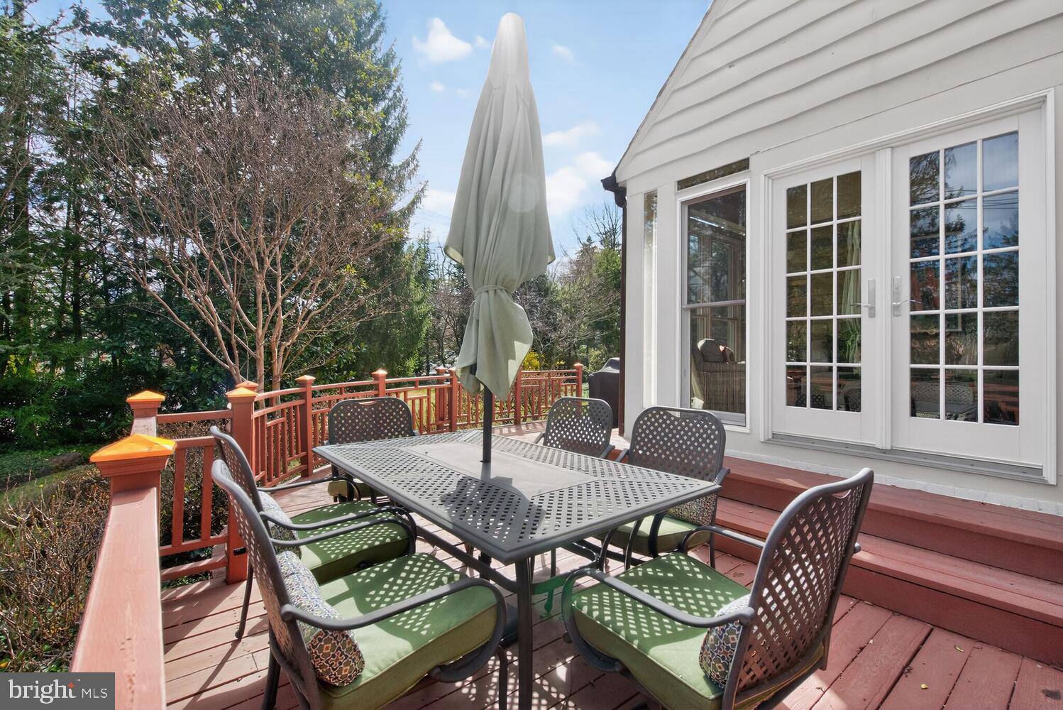 3201 Tennyson Street Northwest Washington, DC 20015 - Photo 18 of 52 a view of an outdoor sitting area with furniture
