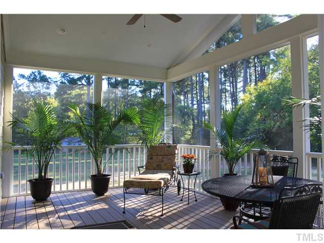 4909 Great Meadows Court Raleigh, NC 27609 - Photo 6 of 25 Screened Porch
