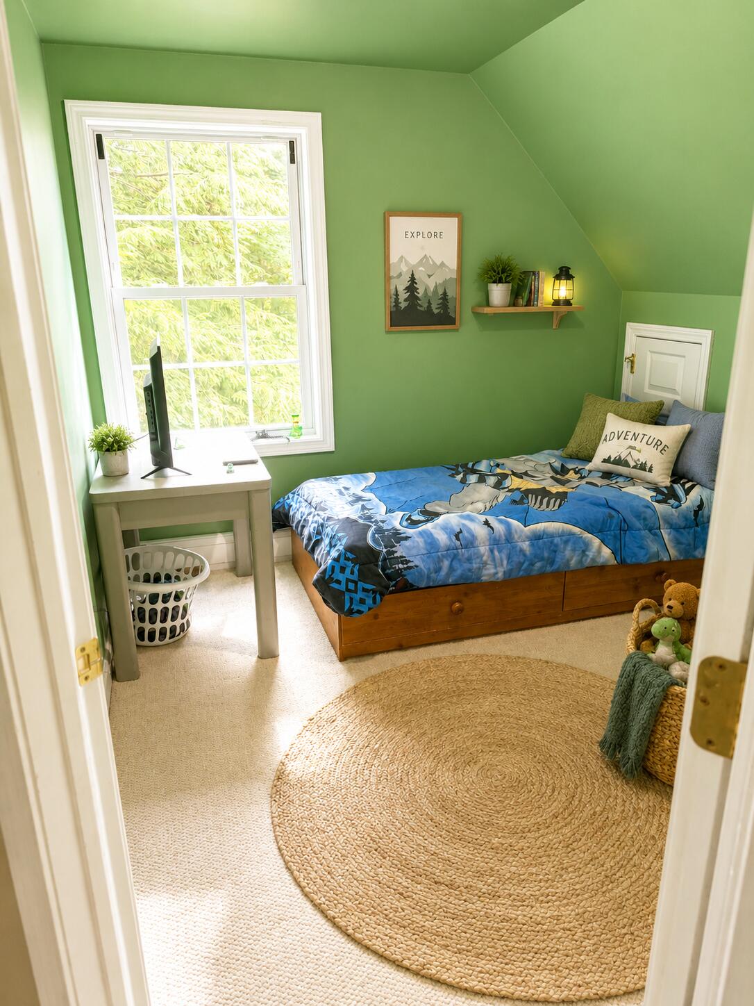 41 Convene Road Sebago, ME 04029 - Photo 12 of 18 Upstairs bedroom 1