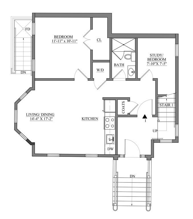 5 Rice Street, Unit 1 Boston, MA 02122 - Photo 6 of 9 Gallery Image 6