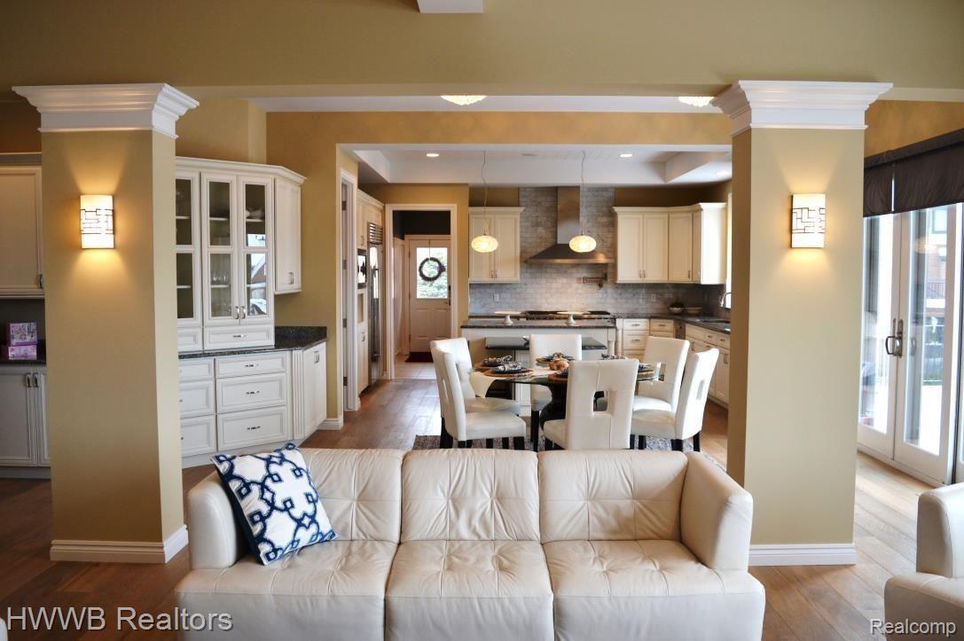 5676 Sovereign Drive Rochester, MI 48306 - Photo 18 of 68 Family Room to Kitchen