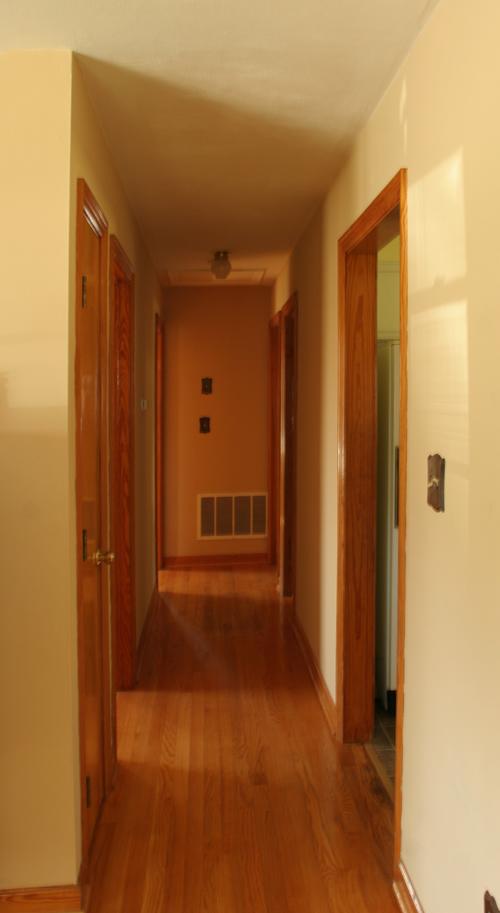 505 Olney Road Vinton, VA 24179 - Photo 26 of 29 a view of a hallway with wooden floor