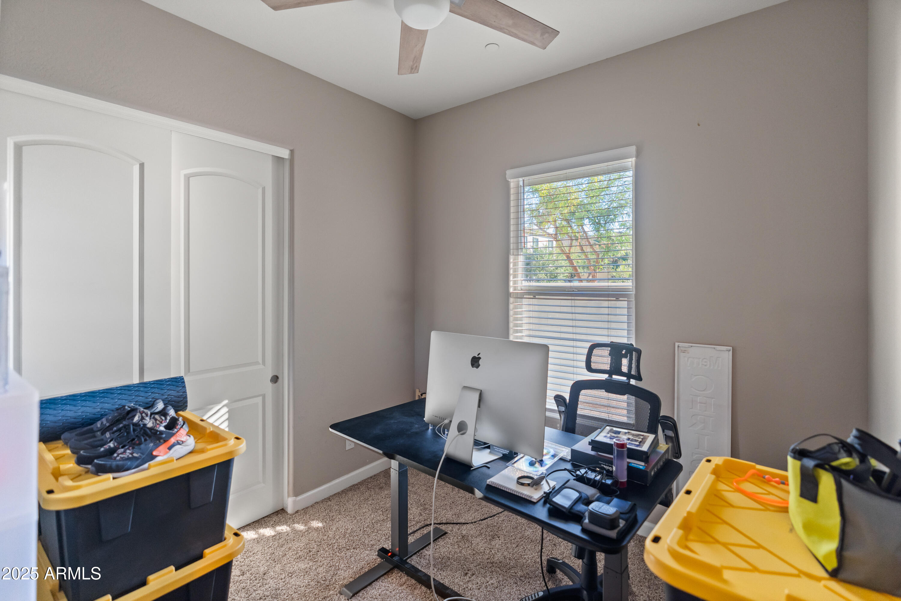3020 North 37th Street Phoenix, AZ 85018 - Photo 19 of 23 a view of a workspace with furniture and a window