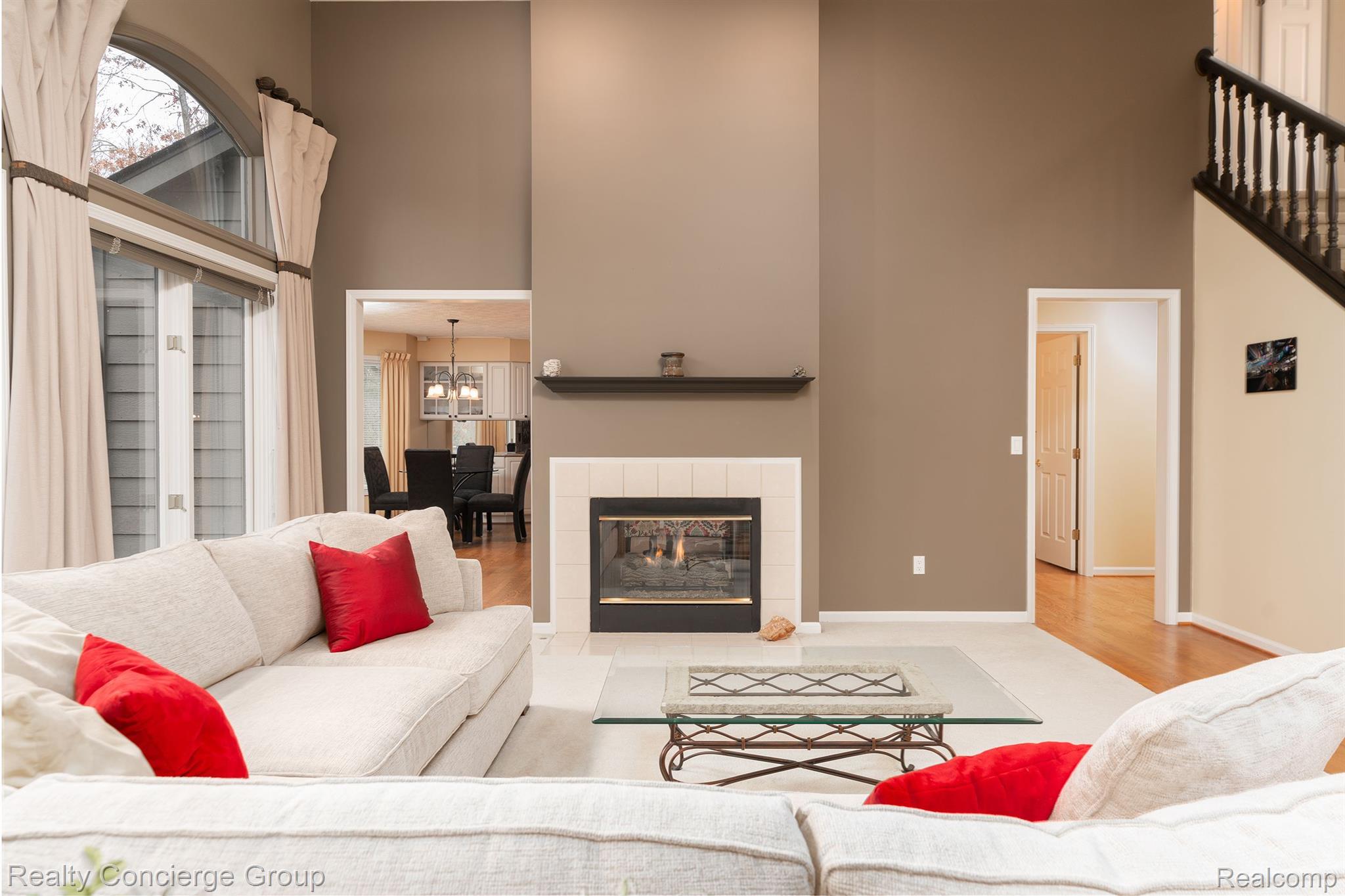 9514 Quail Ridge Run Brighton, MI 48114 - Photo 9 of 37 Grab a blanket, a good book & relax by the FP