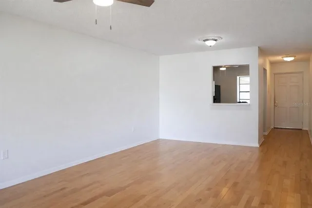 wooden floor in an empty room