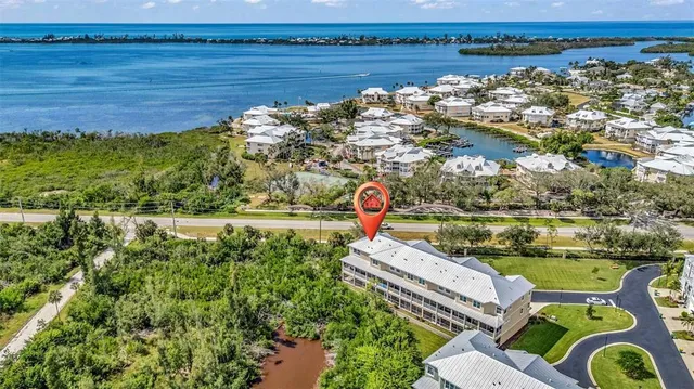 a view of a lake with a mountain