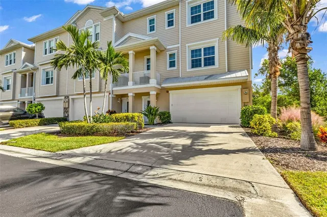 a front view of a multi story residential apartment building