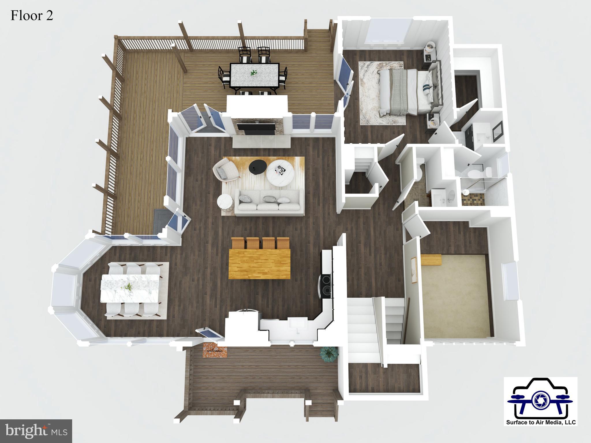 540 Mcdonalds Farm Road Linden, VA 22642 - Photo 10 of 60 a living room with furniture and decor