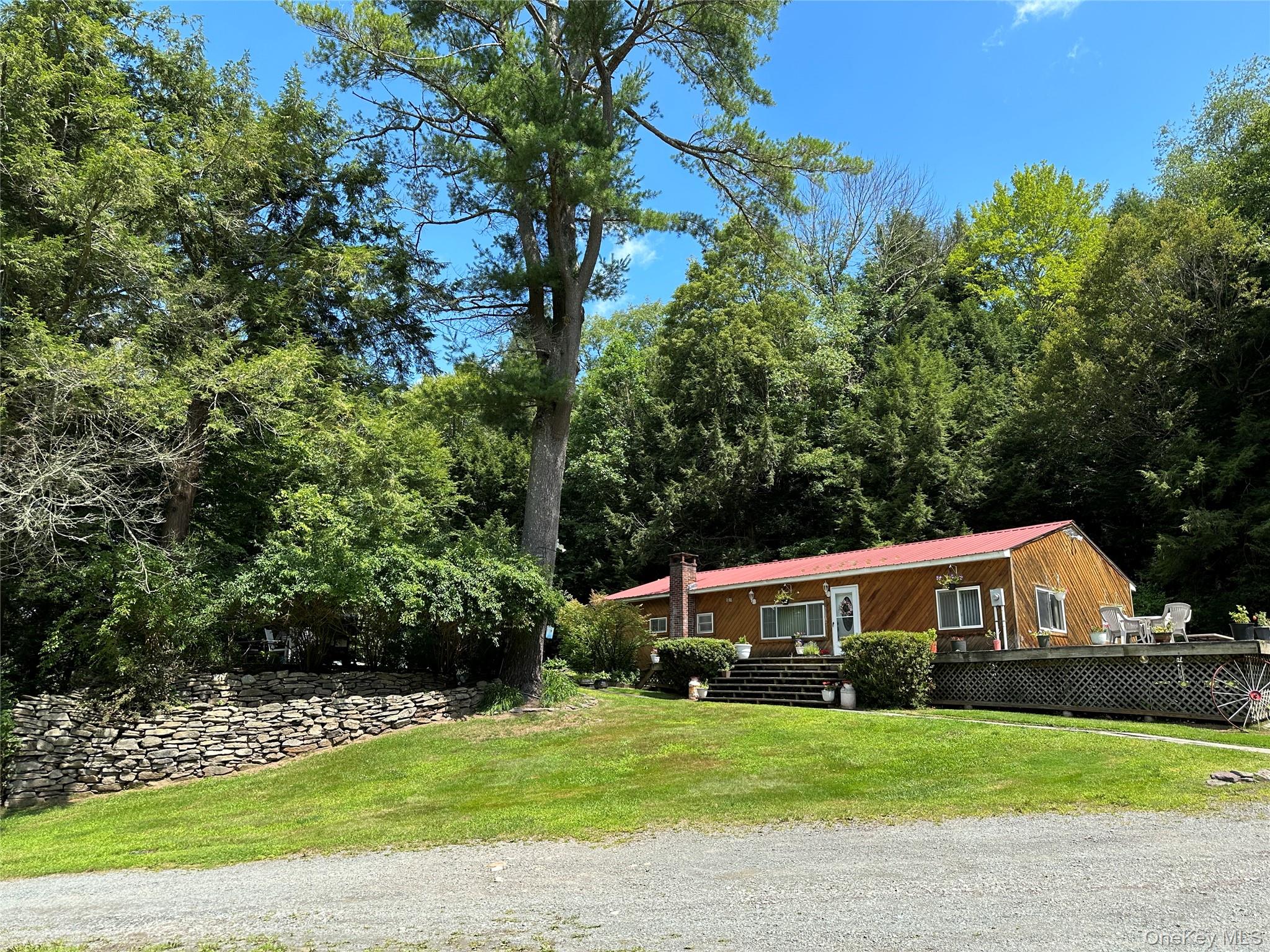 12 Mesmer Hill Road Callicoon, NY 12723 - Photo 2 of 18 a front view of a house with a yard
