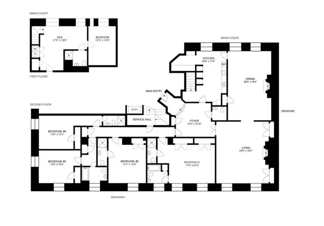 $9,567,000 | 390 West End Avenue, Unit 2A | Upper West Side