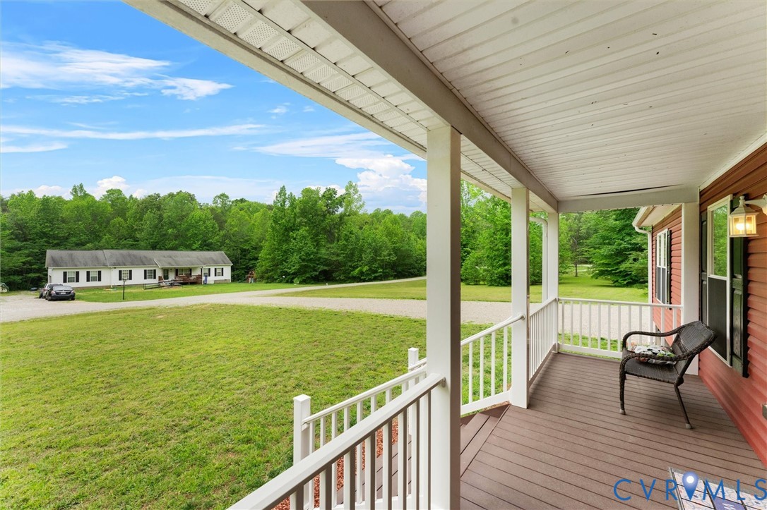 5239 Old Buckingham Road Powhatan, VA 23139 - Photo 13 of 50 a view of a swimming pool with an outdoor seating