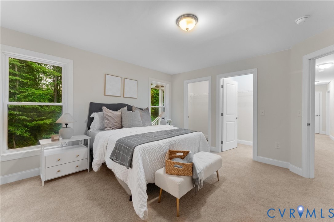 5239 Old Buckingham Road Powhatan, VA 23139 - Photo 33 of 50 a bedroom with bed and a window