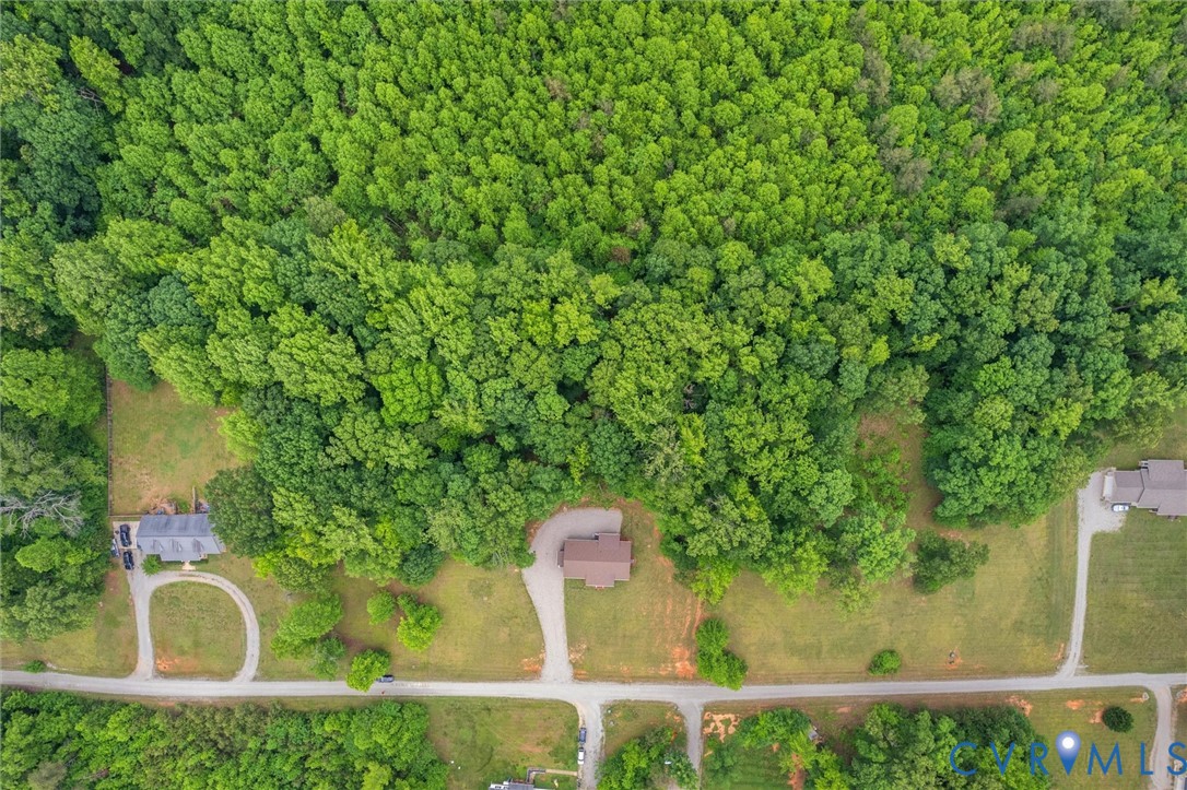 5239 Old Buckingham Road Powhatan, VA 23139 - Photo 5 of 50 an aerial view of a house with swimming pool