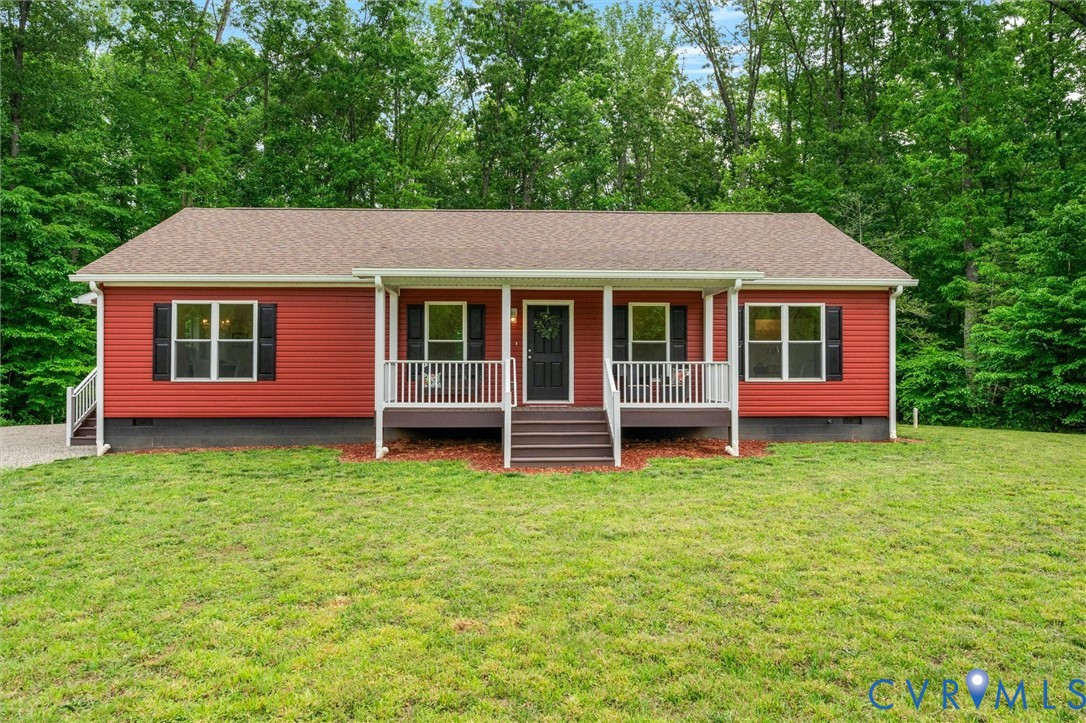 5239 Old Buckingham Road Powhatan, VA 23139 - Photo 10 of 50 a view of a house with yard