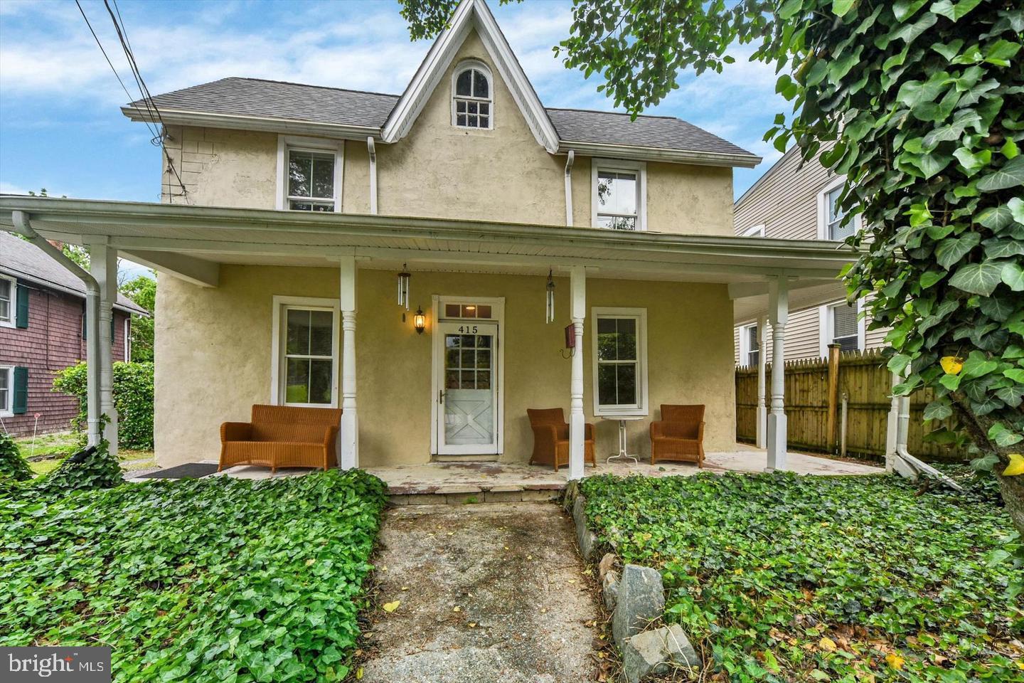 front view of a house