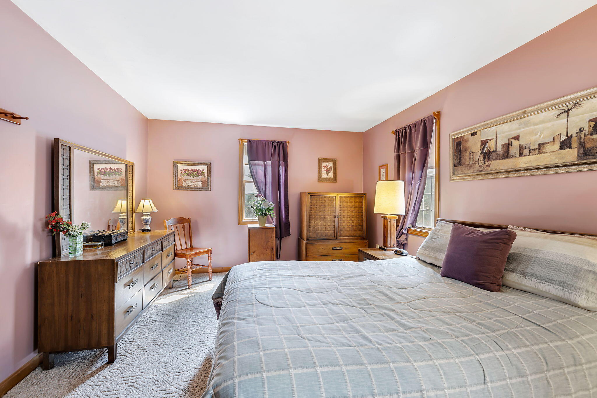 5 Vista Circle Centerville, MA 02632 - Photo 17 of 43 a bedroom with a bed and wooden floor