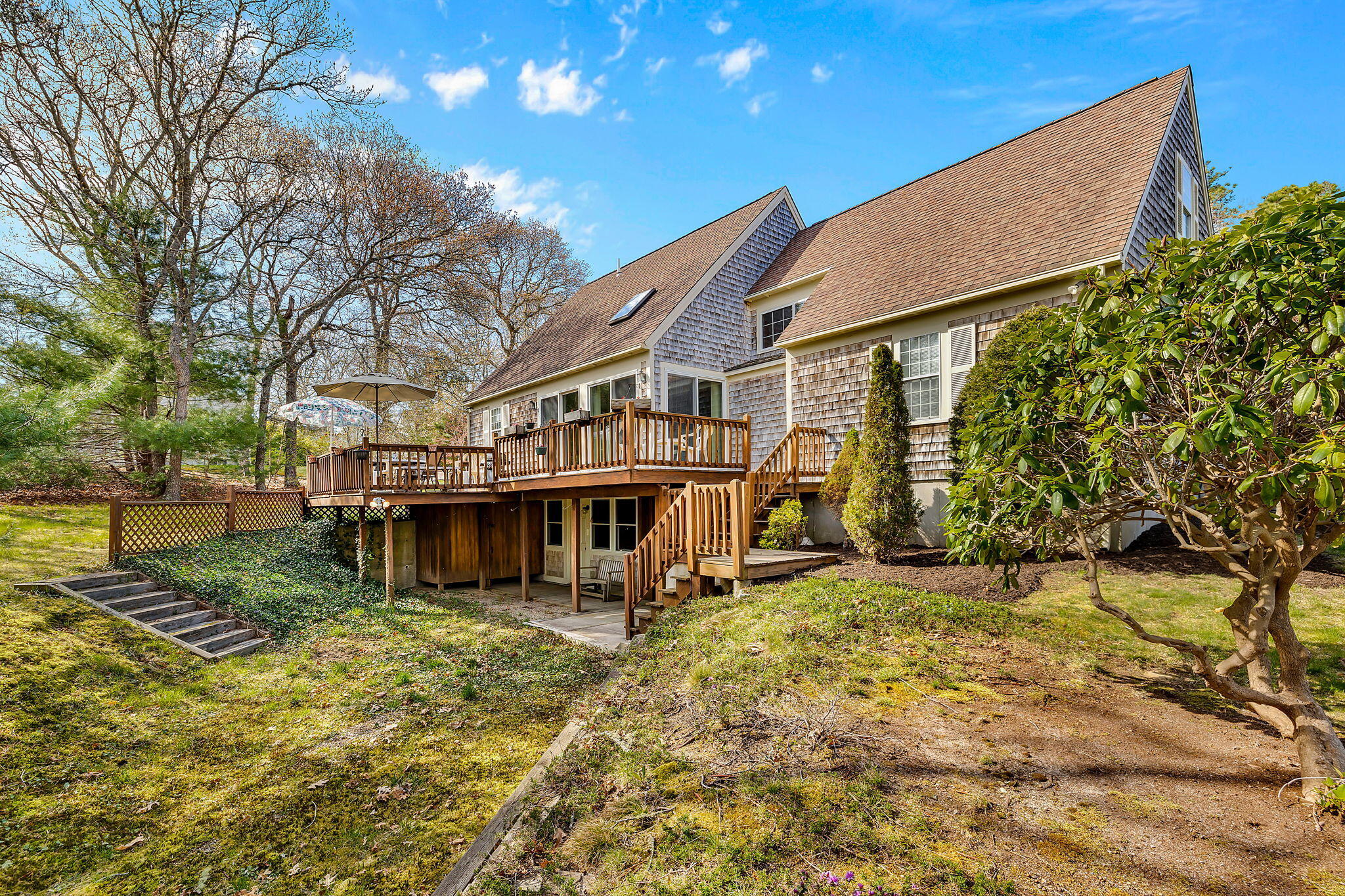 5 Vista Circle Centerville, MA 02632 - Photo 35 of 43 a view of a house with pool and sitting area