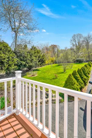 a view of a wooden fence