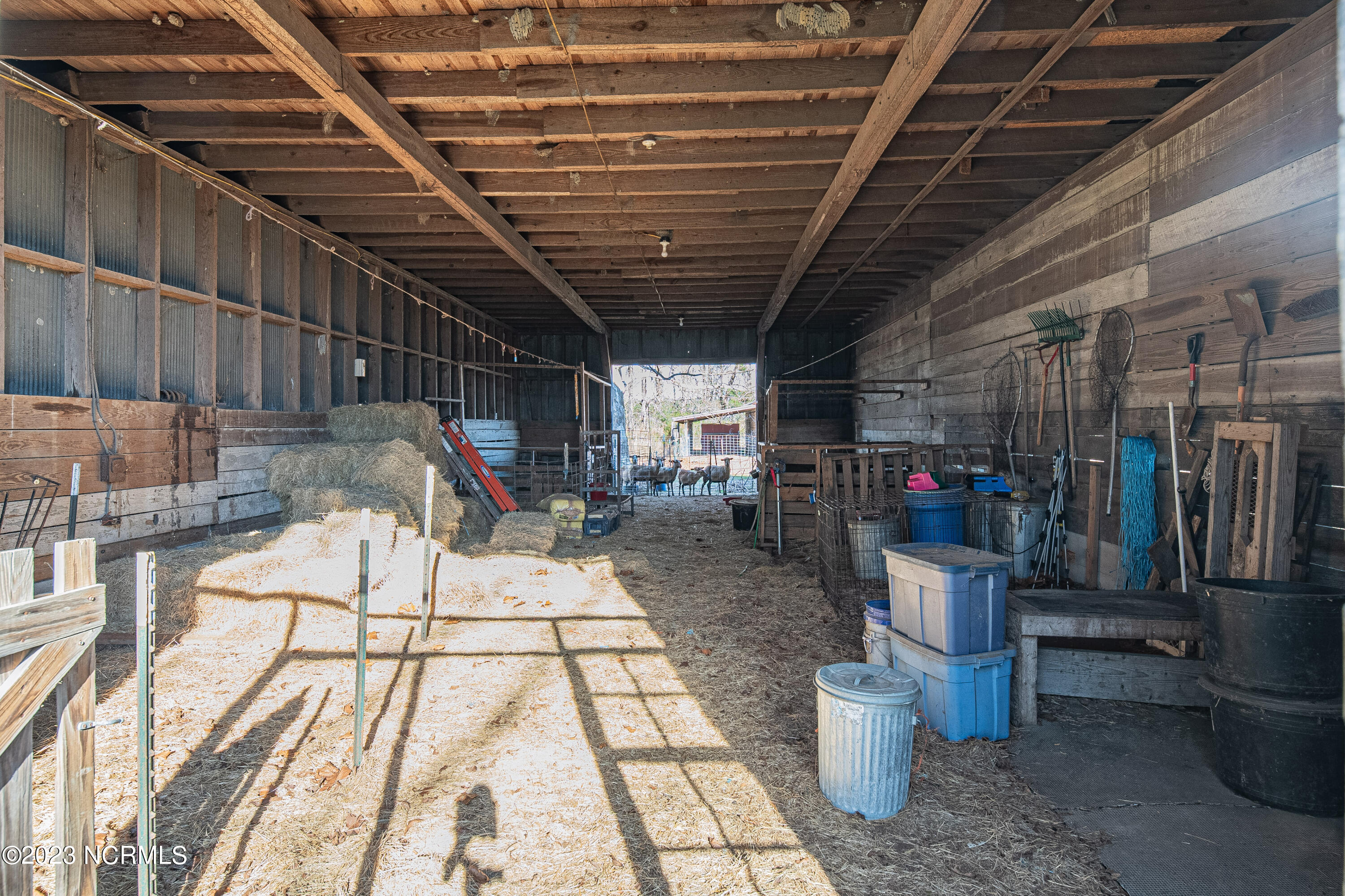 1713 Worthington-Warren Road Stokes, NC 27884 - Photo 23 of 42 Inside The Huge 2 Story Barn