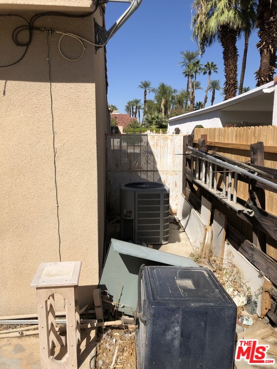 70071 Cobb Road Rancho Mirage, CA 92270 - Photo 12 of 22 a view of a balcony with two chairs