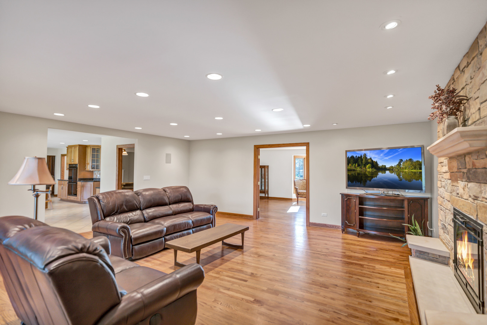 2321 Coach Road Long Grove, IL 60047 - Photo 14 of 83 a living room with furniture and a wooden floor