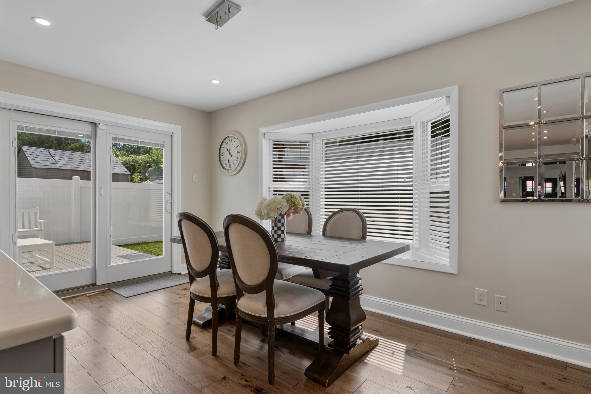 329 Williams Road Bryn Mawr, PA 19010 - Photo 17 of 61 sliding glass doors to side patio, fenced yard