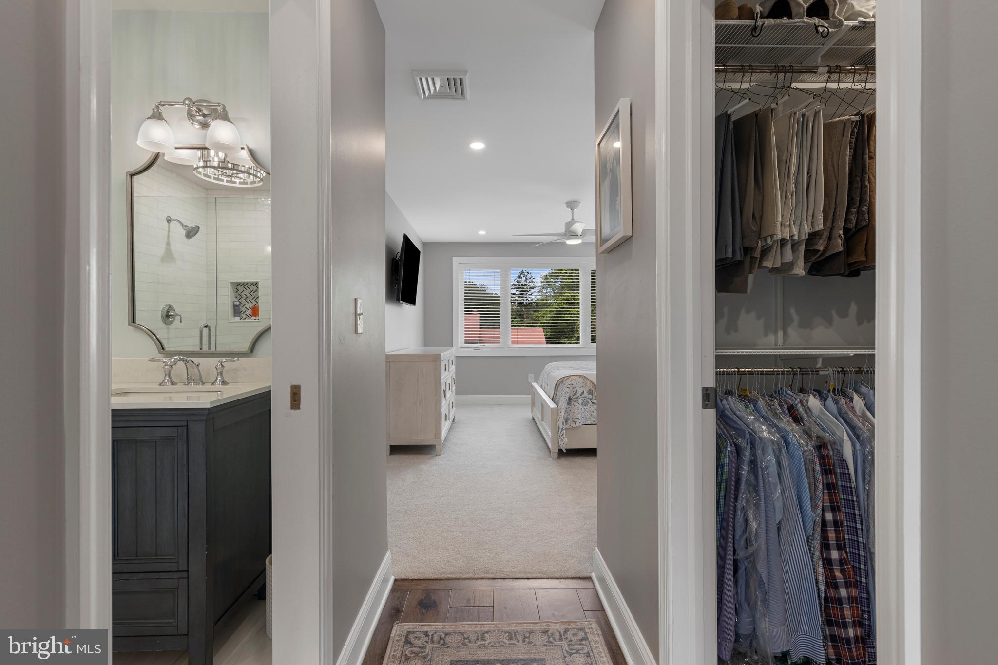329 Williams Road Bryn Mawr, PA 19010 - Photo 32 of 61 ensuite bath and closet primary suite