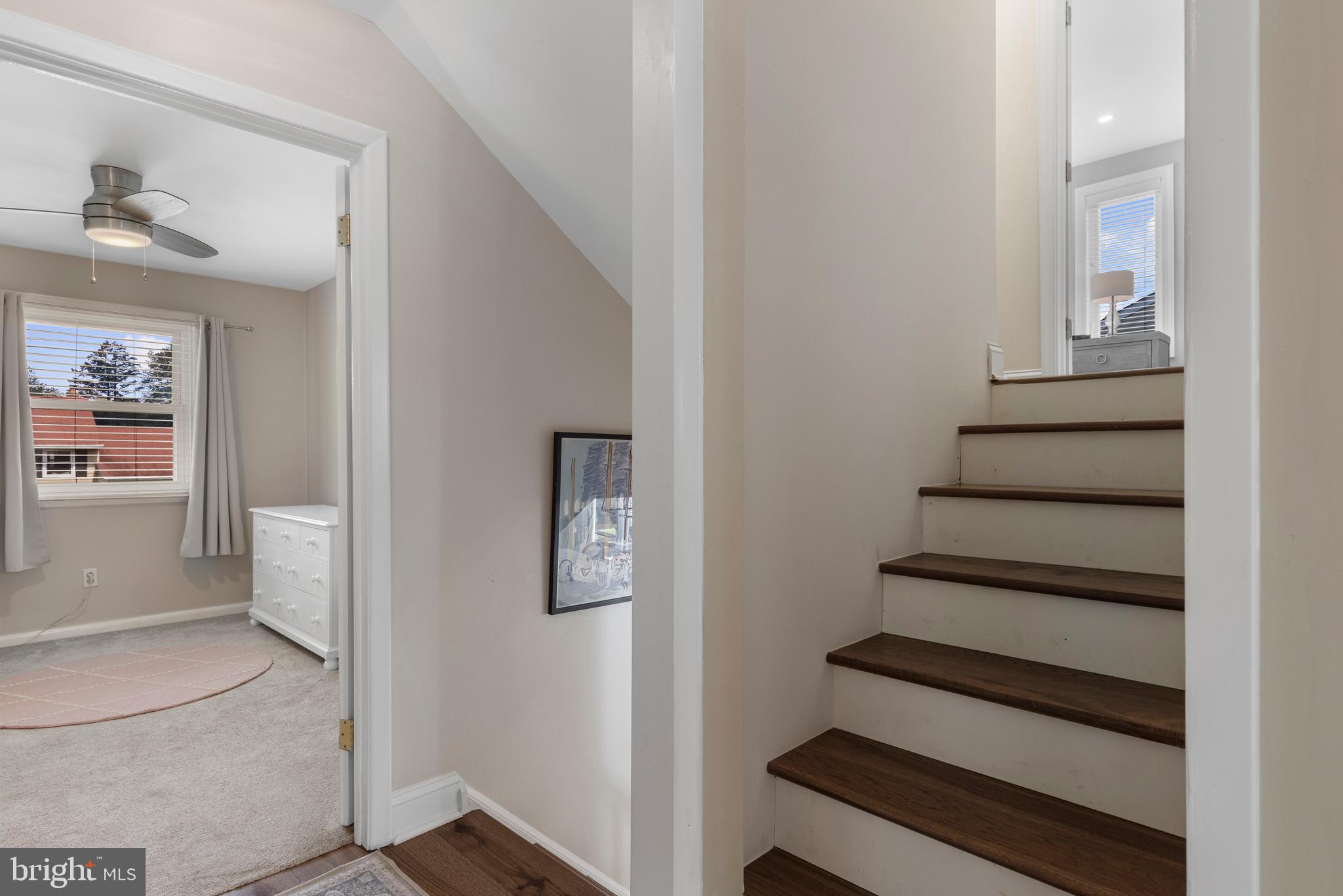 329 Williams Road Bryn Mawr, PA 19010 - Photo 40 of 61 stairs from upper level 2 to upper level one