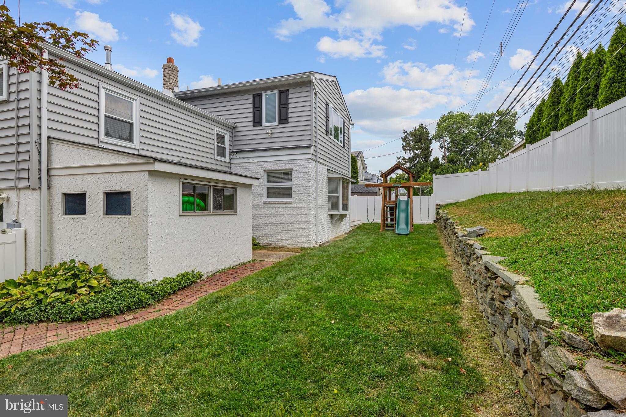 329 Williams Road Bryn Mawr, PA 19010 - Photo 50 of 61 rear view of home - many exterior renovations