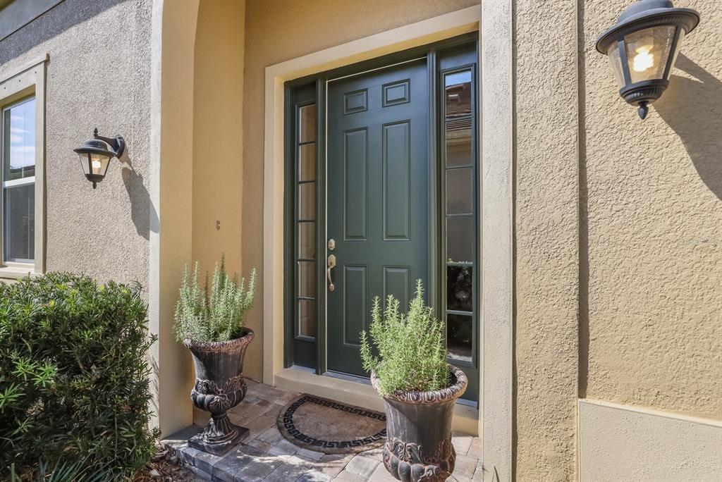 2402 Starwood Court Lakewood Ranch, FL 34211 - Photo 5 of 71 a potted plant sitting in front of a house