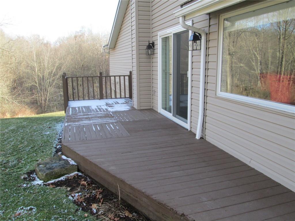 1651 Freeport Road Kittanning, PA 16201 - Photo 3 of 11 a view of a backyard with a deck