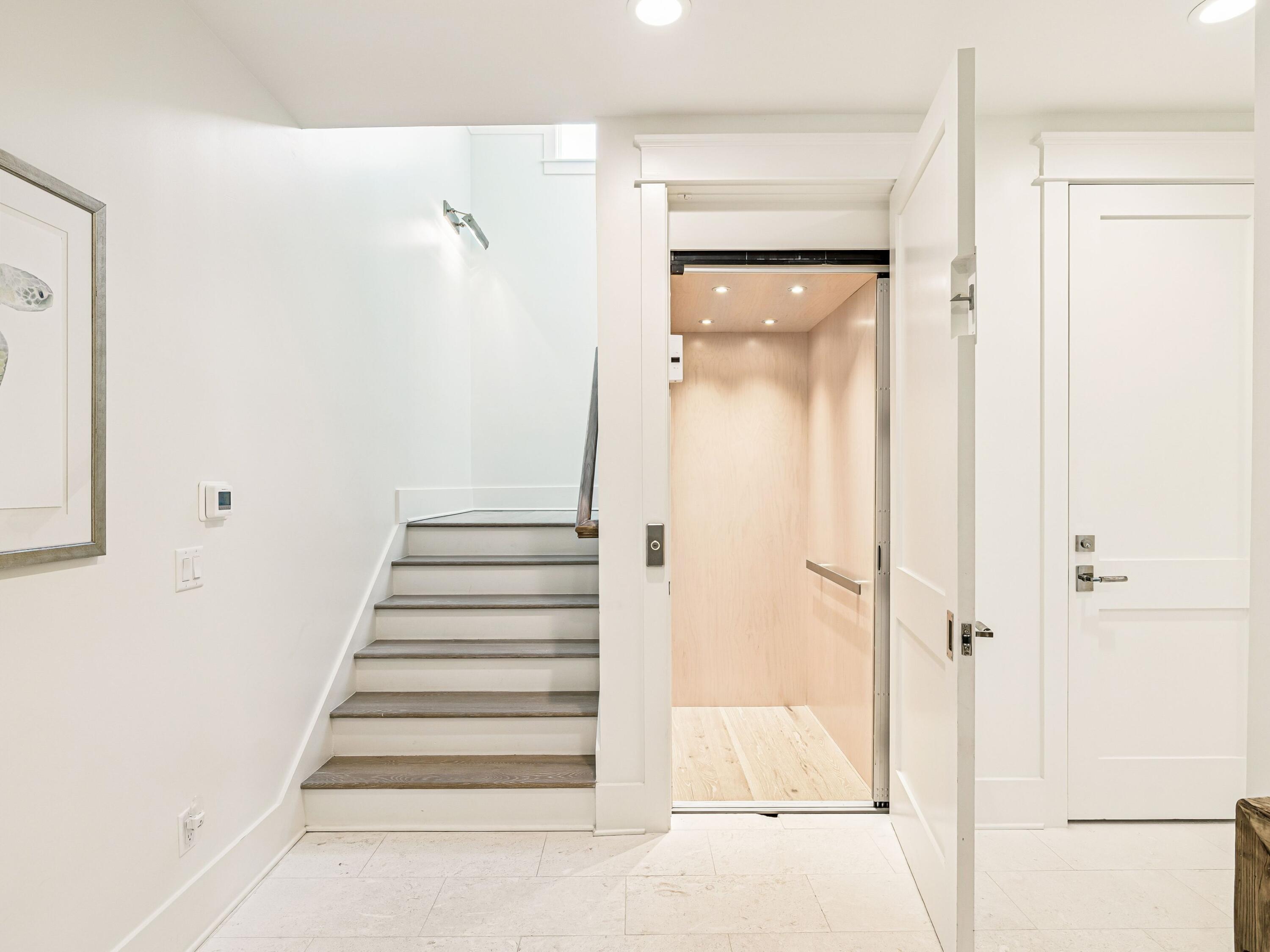 91 Emerald Cove Lane North Inlet Beach, FL 32461 - Photo 15 of 53 a view of an entryway with wooden floor