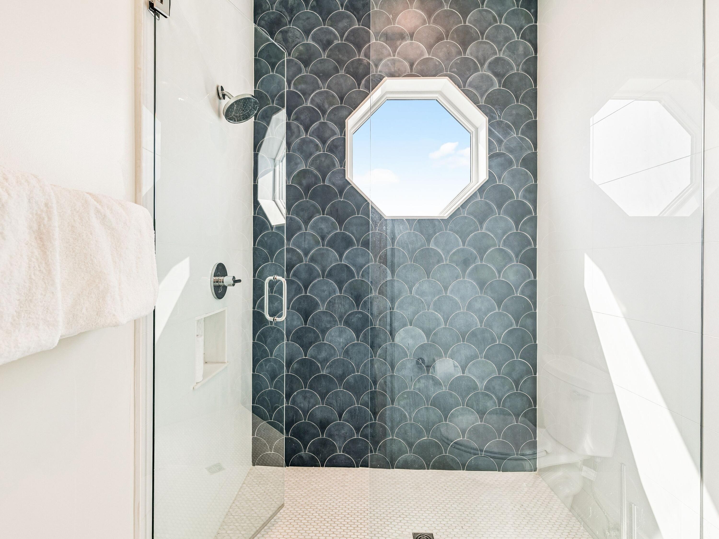 91 Emerald Cove Lane North Inlet Beach, FL 32461 - Photo 34 of 53 a bathroom with a sink and mirror