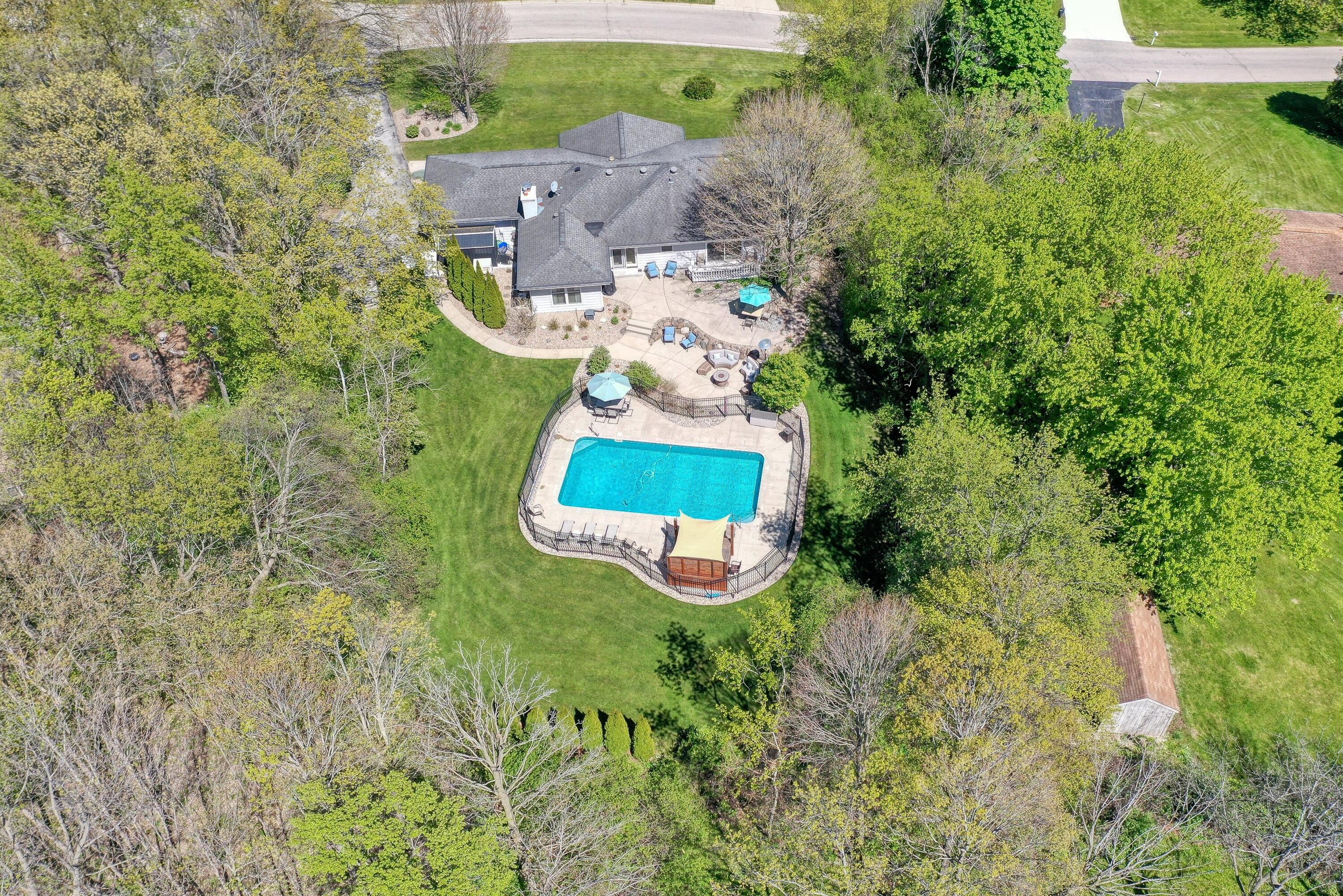 1135 South Ridgeway Road Brookfield, WI 53045 - Photo 59 of 63 Privacy and Mature Trees