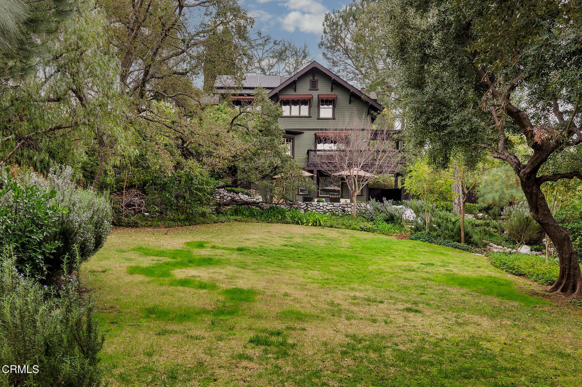 455 La Loma Road Pasadena, CA 91105 - Photo 17 of 21 a view of a house with a yard