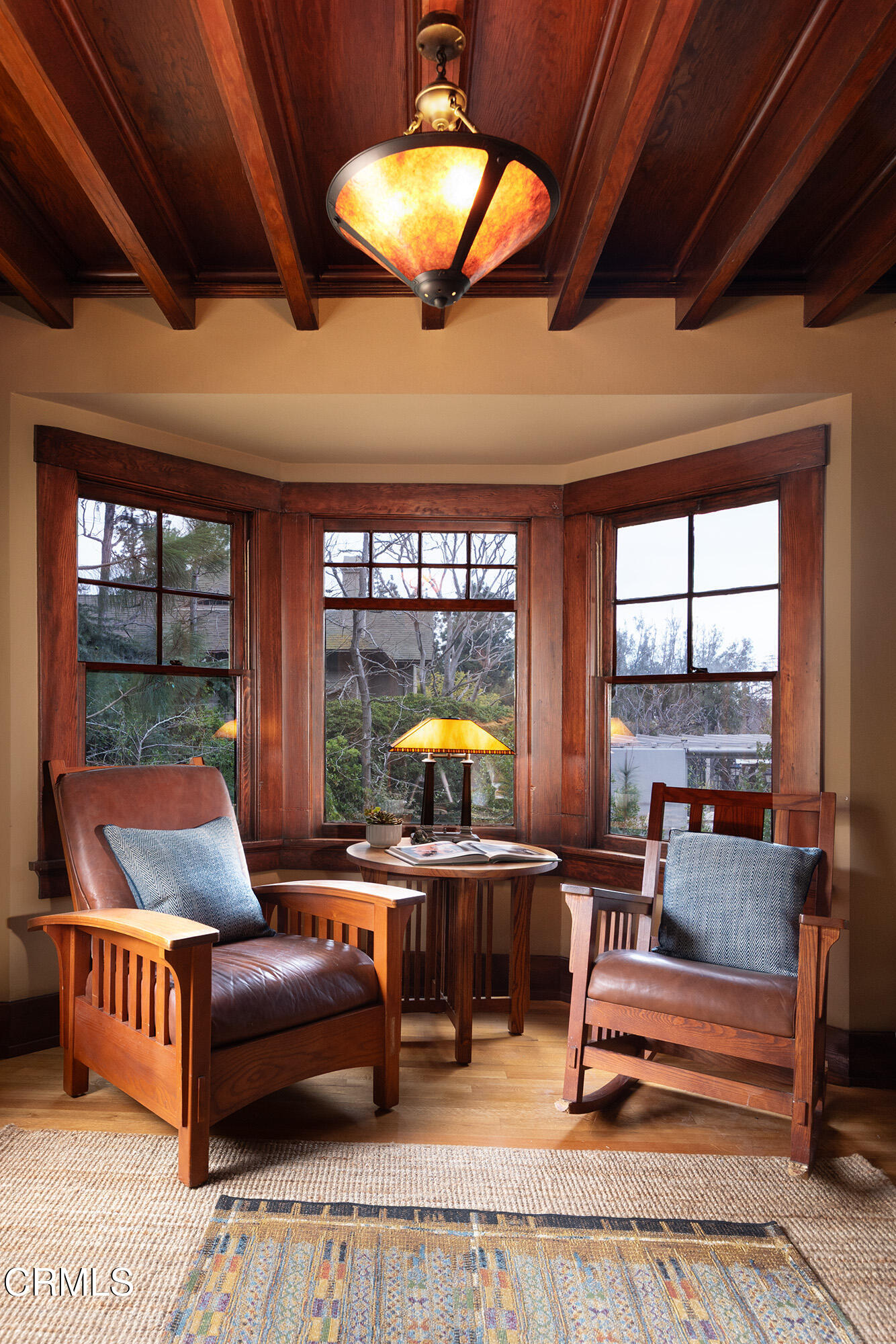 455 La Loma Road Pasadena, CA 91105 - Photo 3 of 21 a bedroom with furniture and a large window