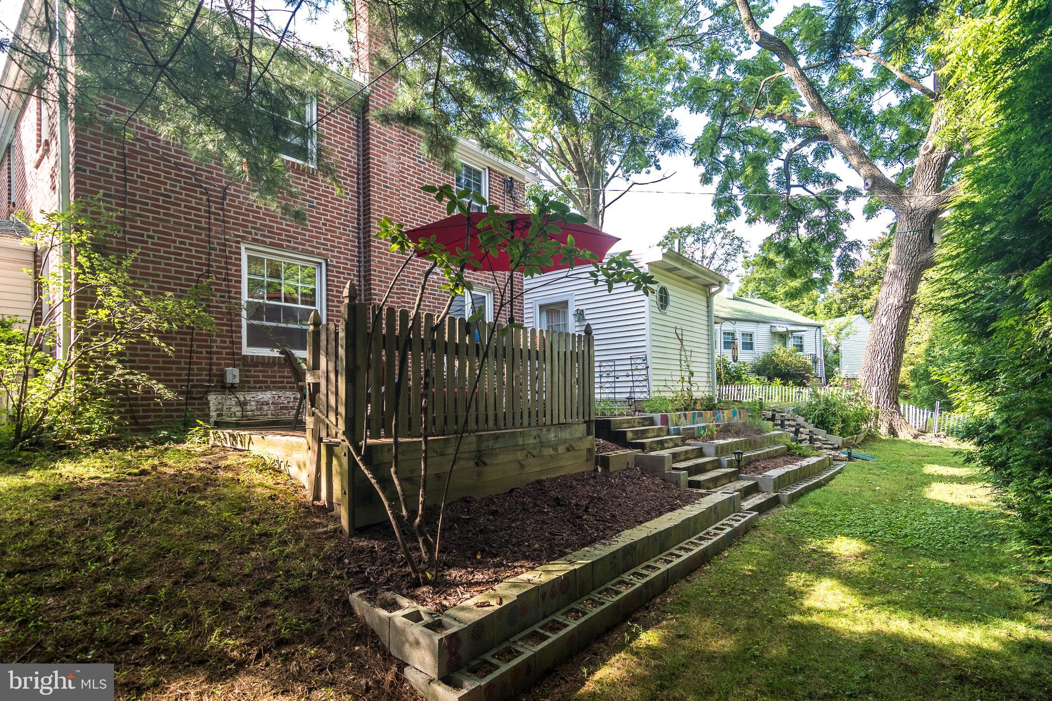 725 Fairfield Road Glenside, PA 19038 - Photo 39 of 39 View from Back Yard