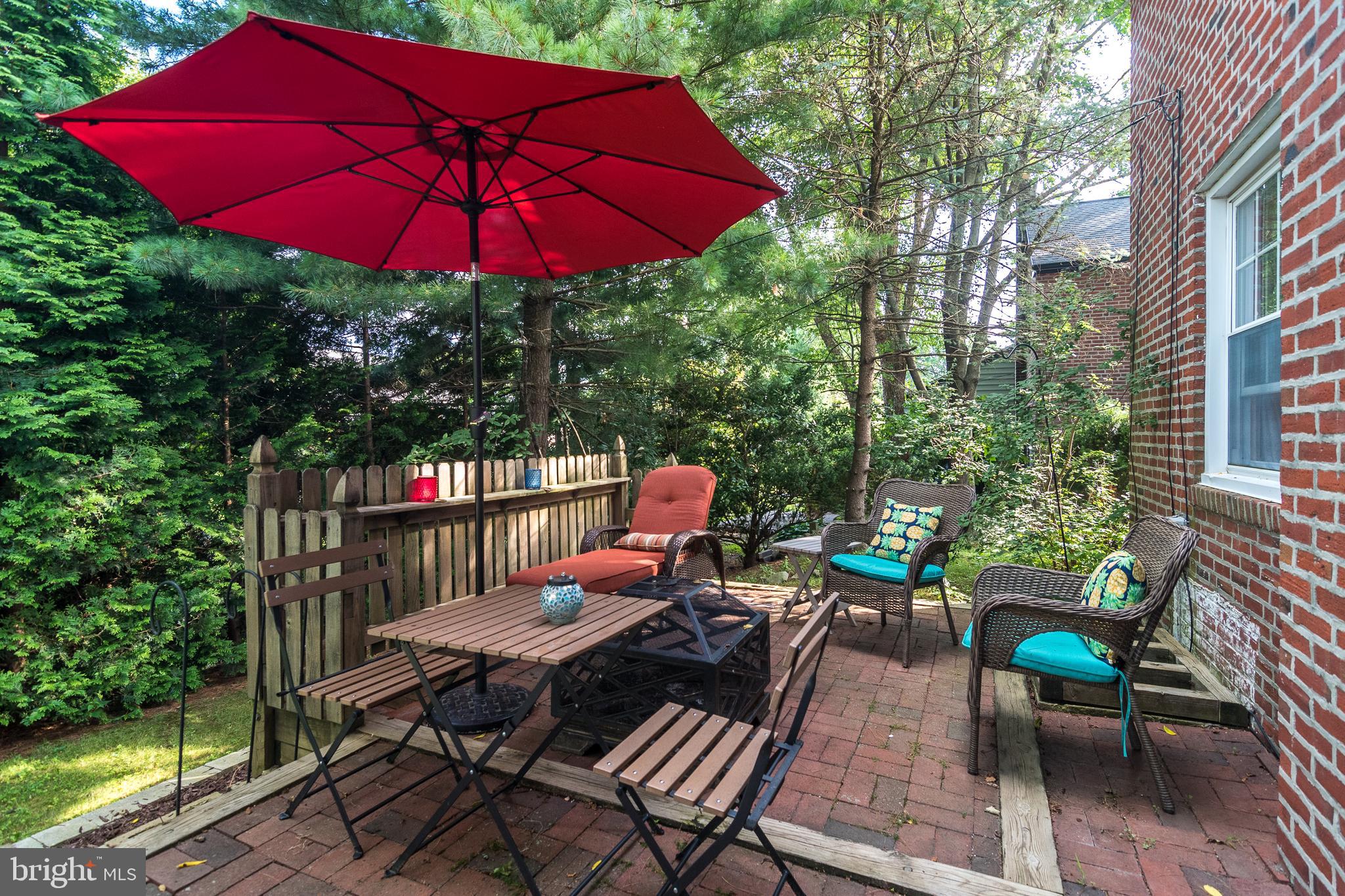 725 Fairfield Road Glenside, PA 19038 - Photo 6 of 39 Secluded Rear Patio