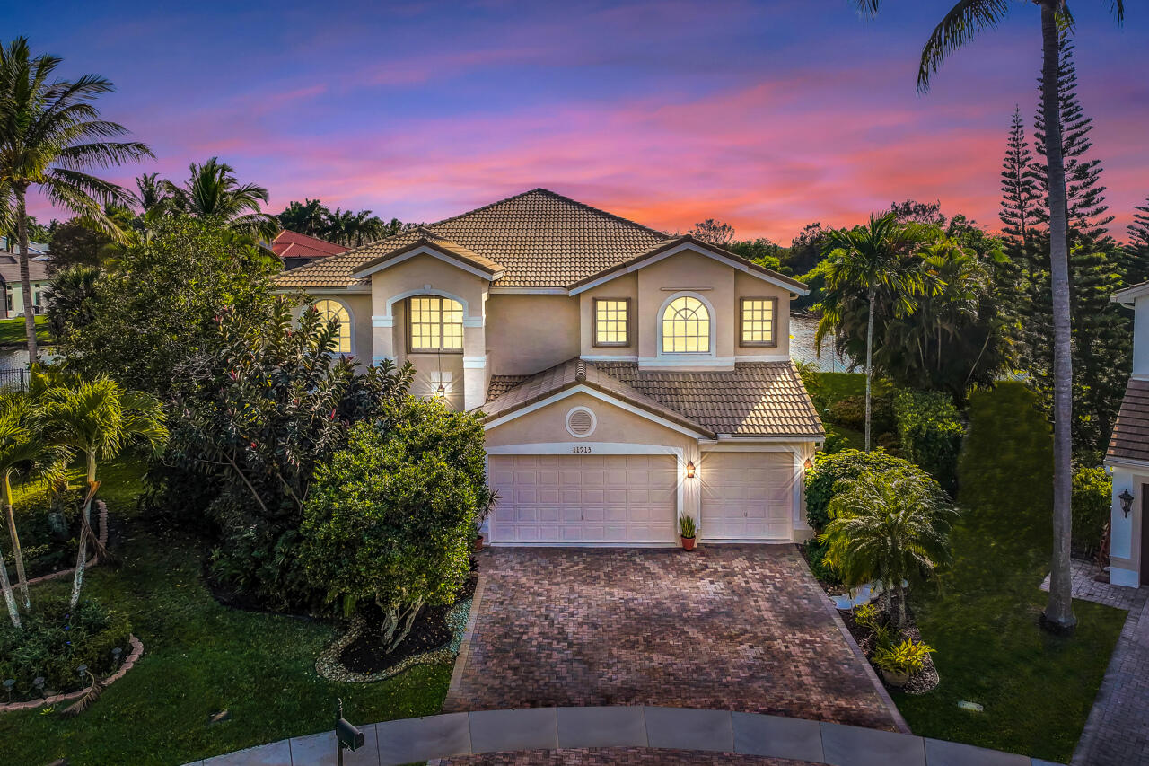 11913 Preservation Lane Boca Raton, FL 33498 - Photo 2 of 55 2-Front-Twilight