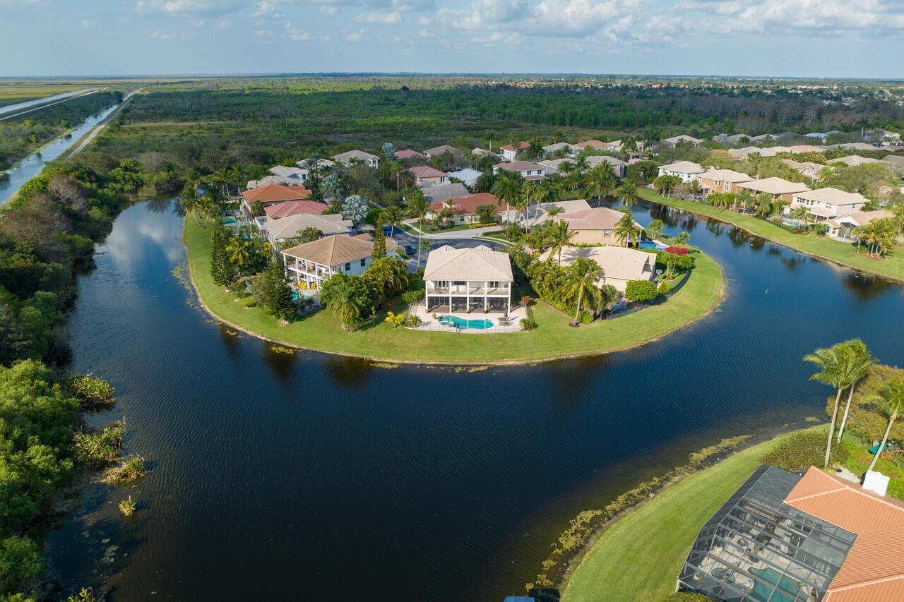 11913 Preservation Lane Boca Raton, FL 33498 - Photo 30 of 55 43-Aerial-Back-Further